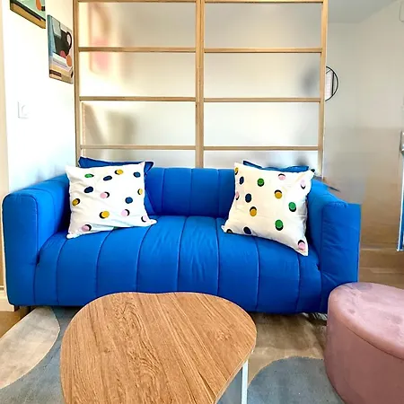 La Maison Coloree Proche De Paris Et Gare Du Nord, Parking Gratuit Lejlighed *